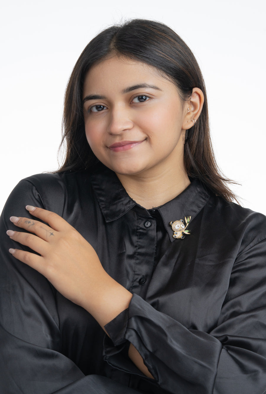 Panda Brooch