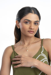 Double Layered Heart Necklace