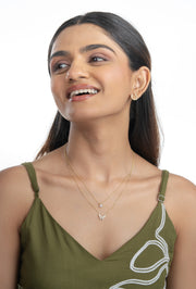 Butterfly Layered Necklace