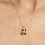 Cute Panda Necklace
