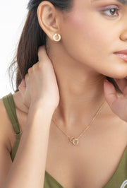 Duo Circle Necklace
