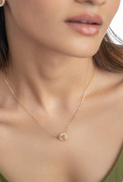Duo Circle Necklace