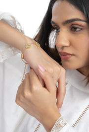 Golden Clover Bracelet