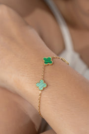 Green Clover Bracelet