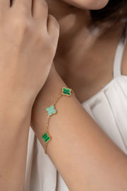 Green Clover Bracelet