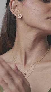 Double Layered Heart Necklace