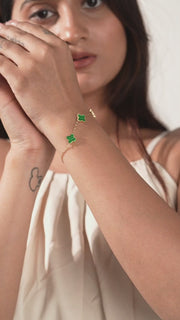 Green Clover Bracelet