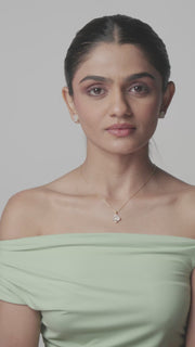 Flower with Diamond Set