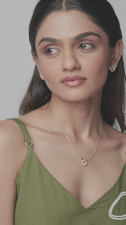 Duo Circle Necklace