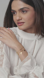 Moon & Star Bracelet